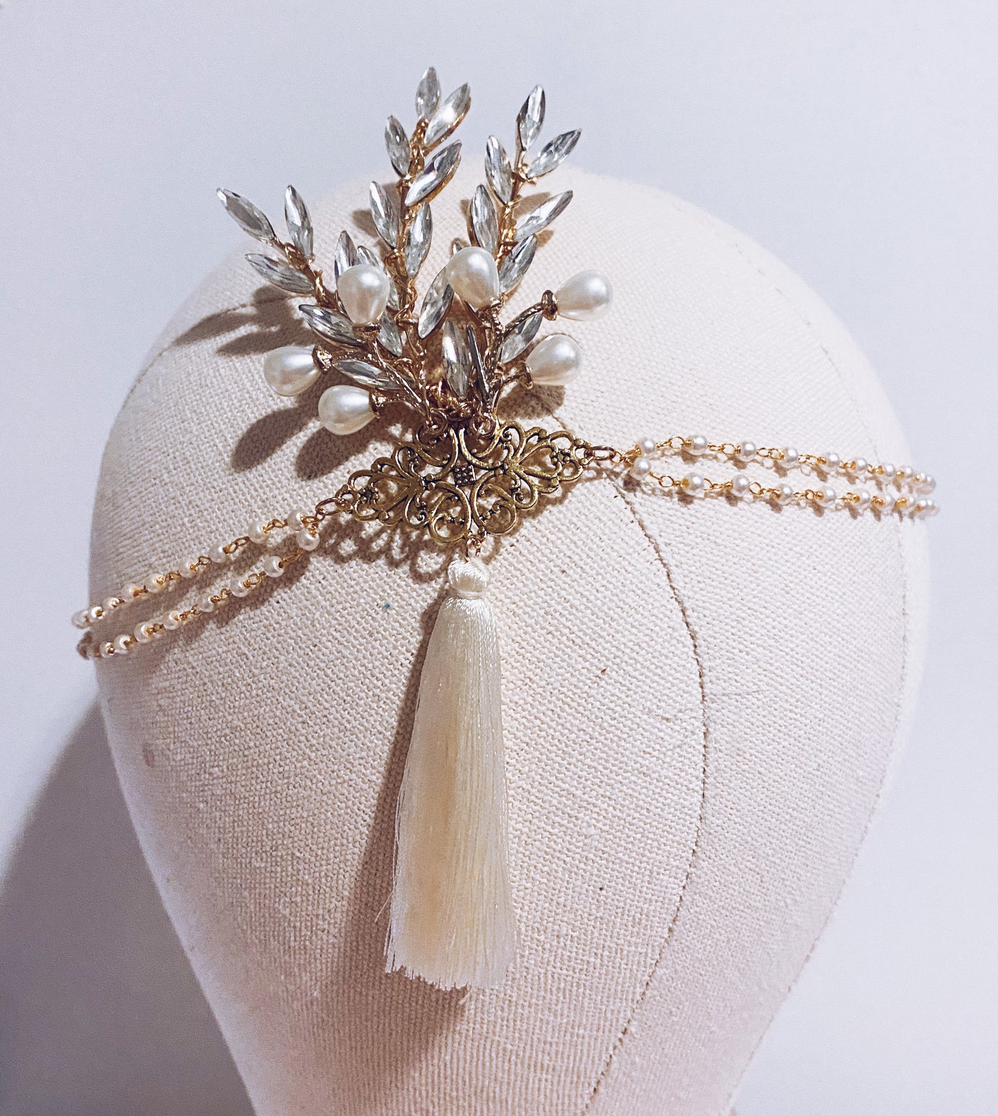 Gold Flapper Comb