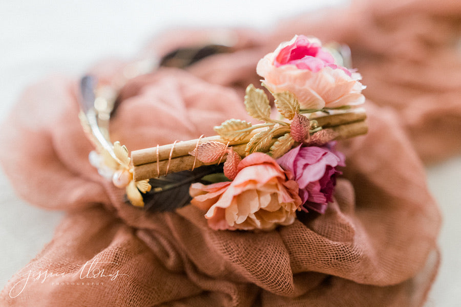 Fall Floral Halo