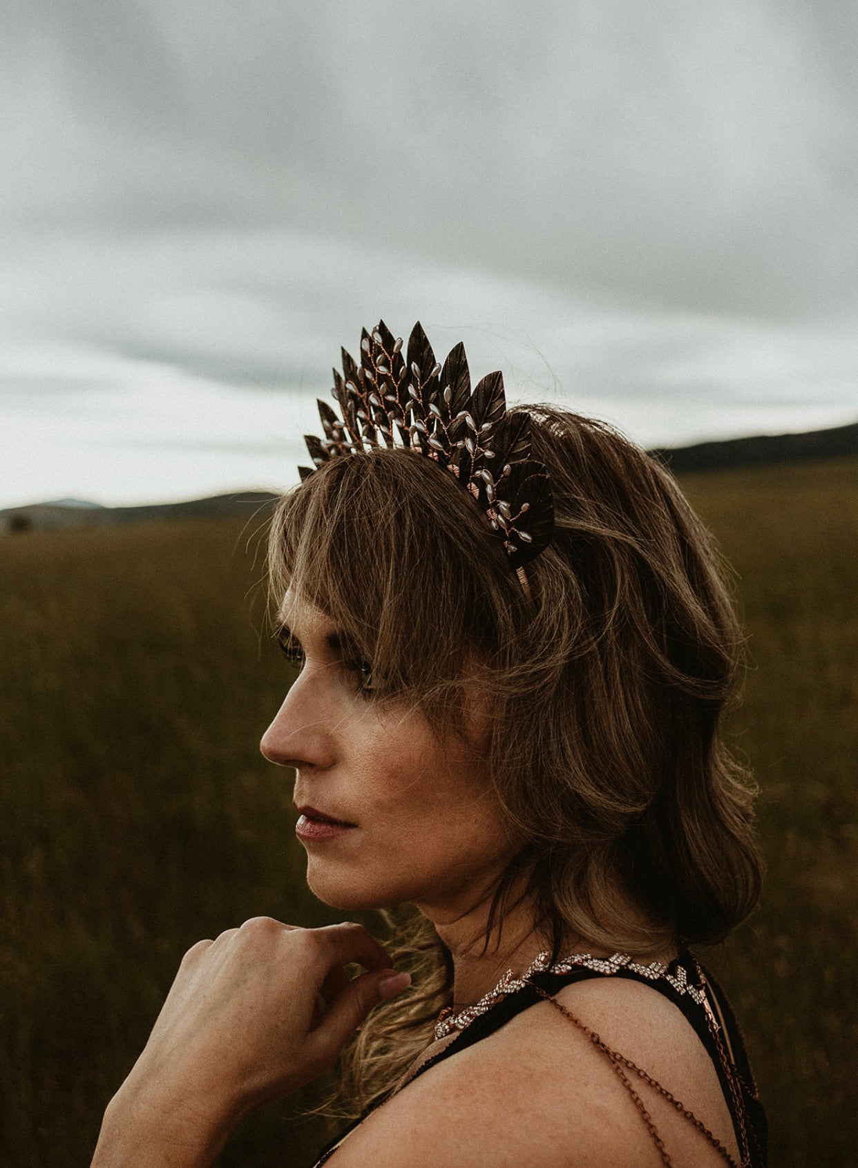 Bronze Leaf Crown