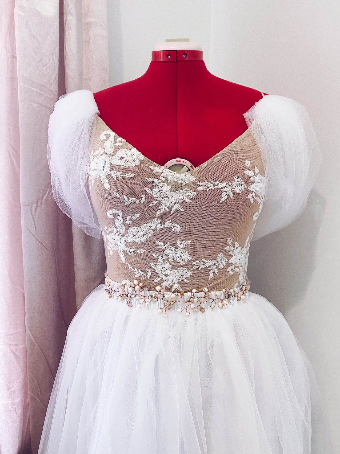 Rose Gold Bridal Sash