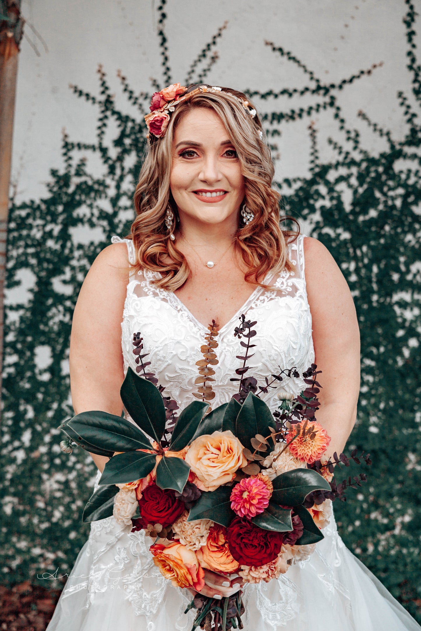Fall Floral Halo