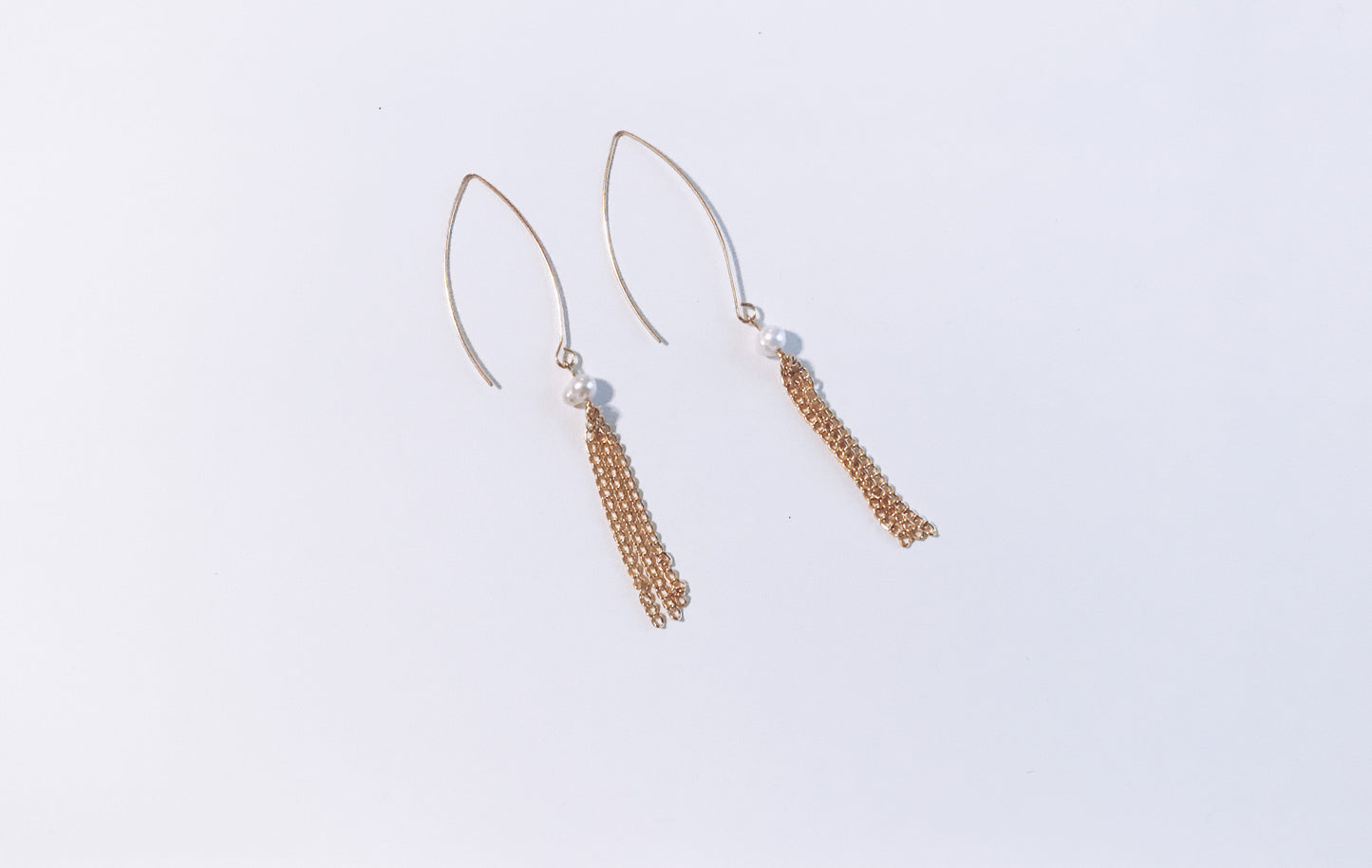 Gold Fringe Earrings