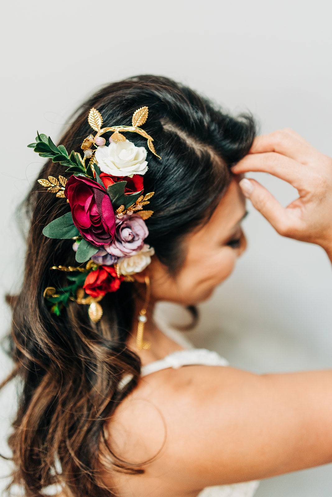 Floral Hair Comb
