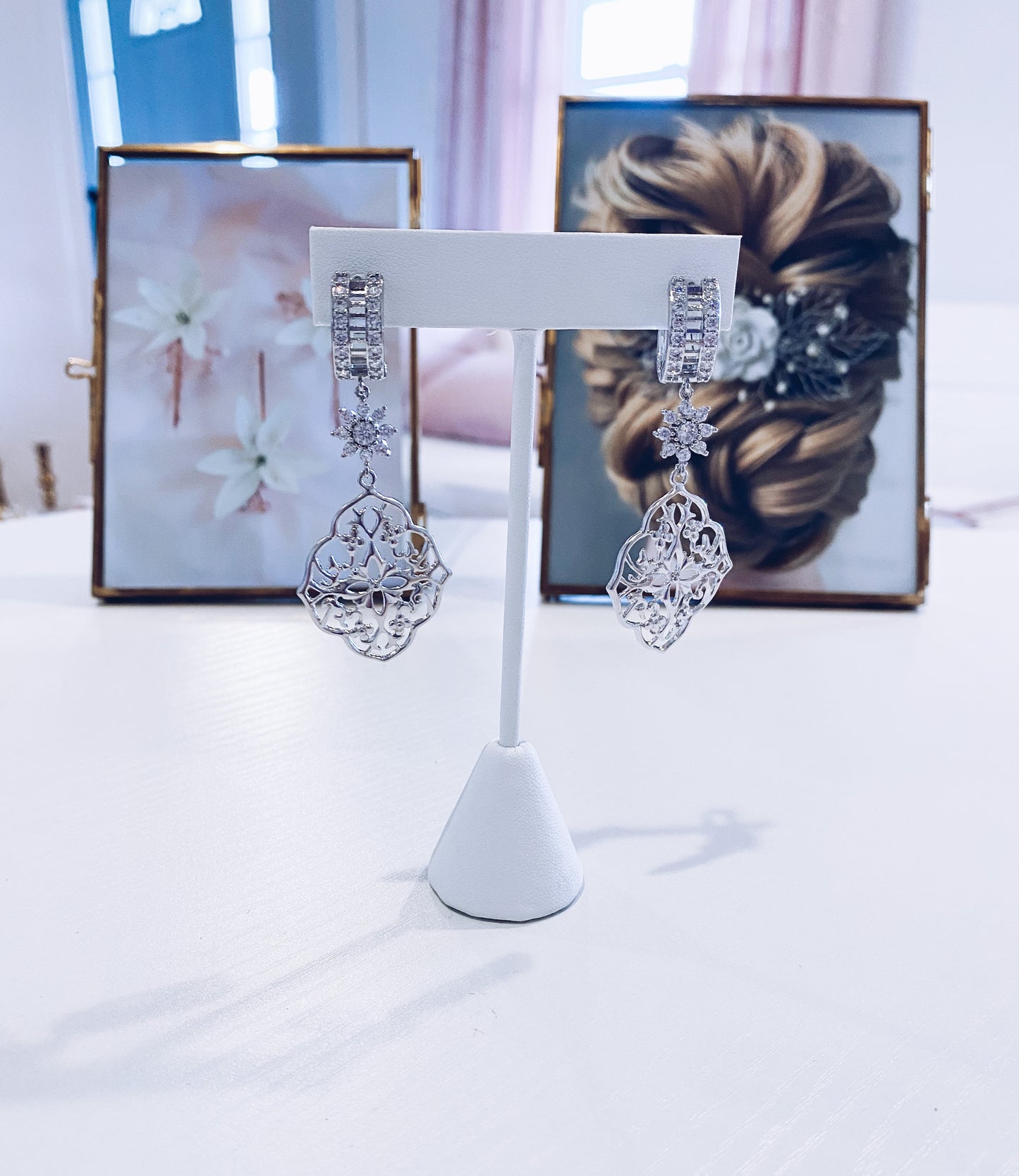 Lace Drop Earrings