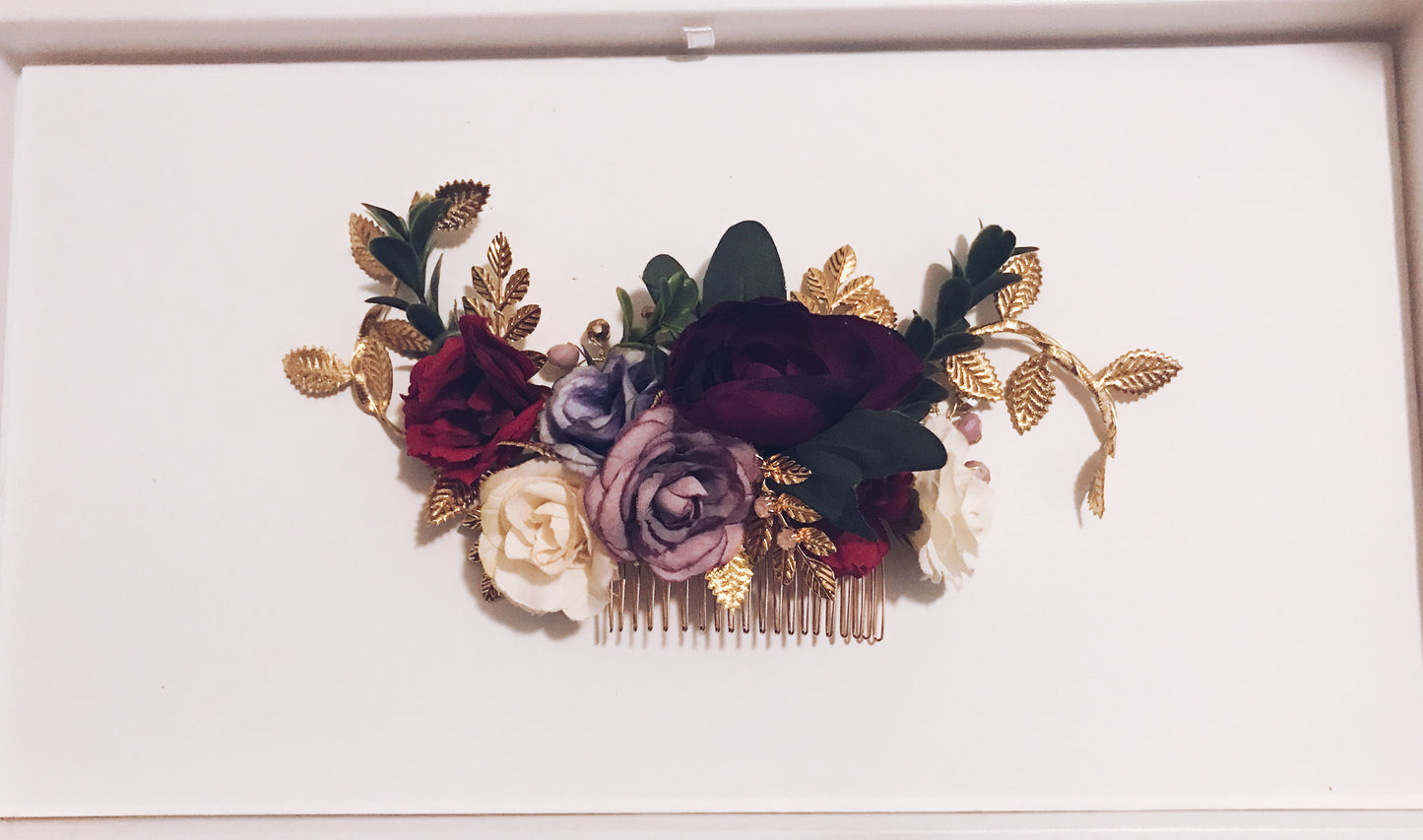 Floral Hair Comb