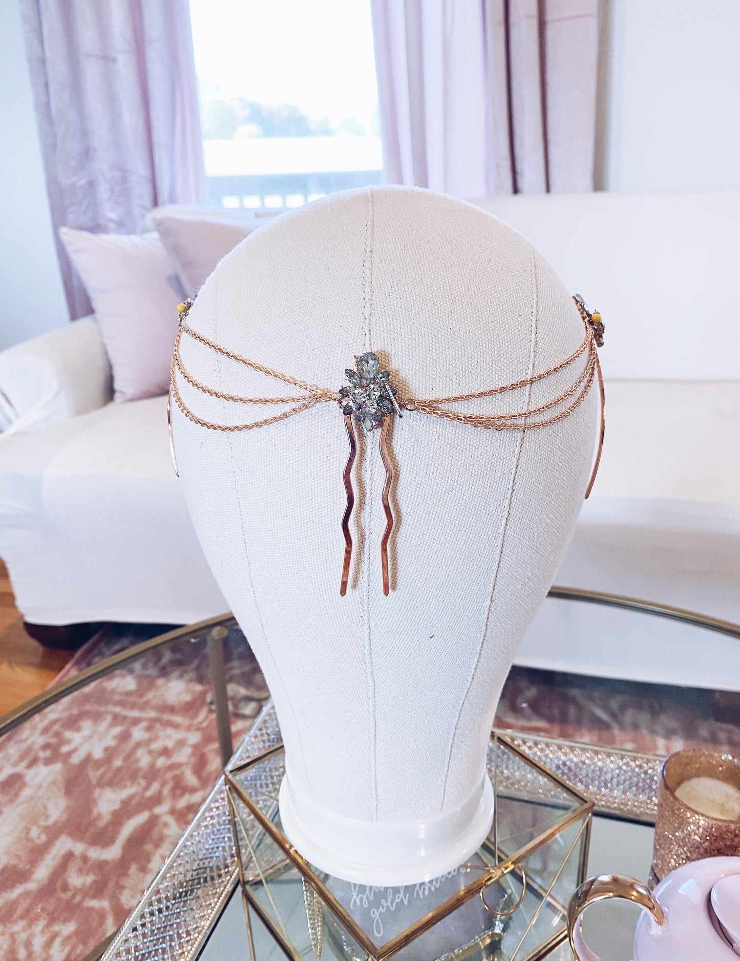 Rose Gold Chain Trio Set